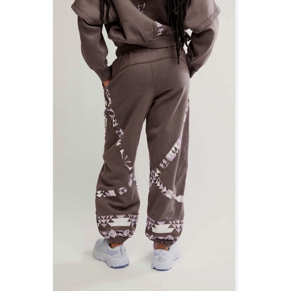 Free People Movement Snow Flow jogger Purple Boho Yoga Sz XS